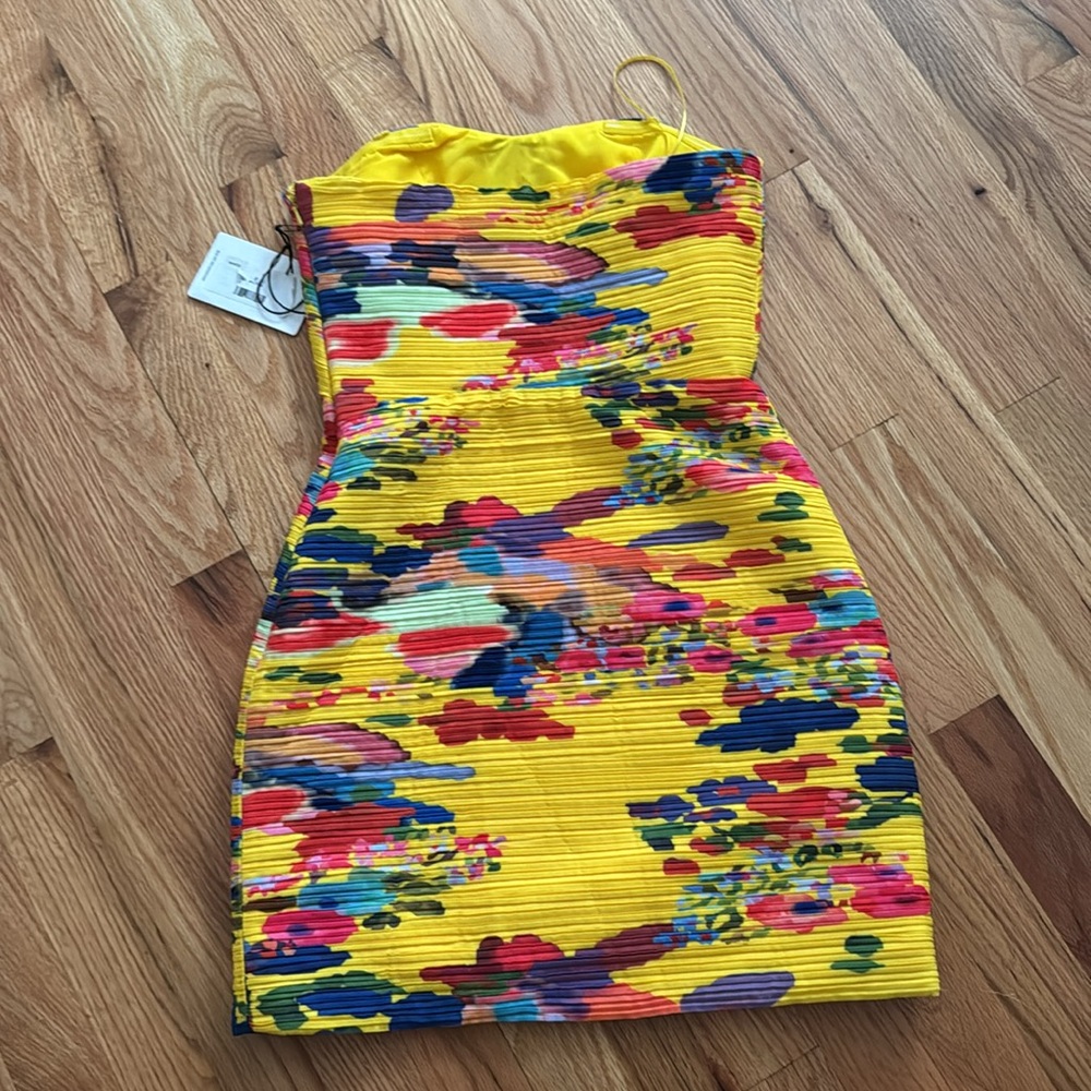 Amur Jana Mini Strapless dress NWT - Picture 7 of 8
